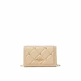 Love Moschino Damen Schultertasche, cremefarben