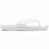 Crocs Unisex Erwachsene Classic Crocs Flip Flip, White, 39/40 EU