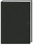 Tages-Cheftimer A5, schwarz 2027: Schwarzer Terminkalender mit Tageskalender. Buch-Kalender mit Lesebändchen und Eckperforation. Wattierter Taschenkalender zum Planen von Terminen.