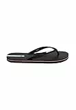 Gorilla Wear - Kokomo Flip-Flops - Schwarz - Freizeit Bequem rutschfest unisex mit Logo für maximale Bewegungsfreiheit aus Gummi EVA Badesandalen,45/47 EU