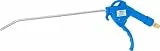 BGS 3207 | Druckluft-Ausblaspistole | 250 mm | Drukluftpistole | Griff aus blauem Nylon-Fiberglas