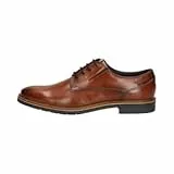 Bugatt, Herren - Schnürhalbschuhe, (Cognac, EU Schuhgrößensystem, Erwachsene, Herren, Numerisch, M, 41)