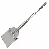 CPROSP SDS-MAX Spachtelmeissel Fliesenmeißel 620x150mm, zum Abtragen von Bodenbelägen und Beschichtungen in Verbindung mit Abbruchgeräten