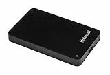 Intenso Memory Case Portable Hard Drive 2TB, tragbare externe Festplatte - 2,5 Zoll, 5400 U/min, 8 MB Cache, USB 3.2 schwarz