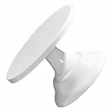 Yosoo Health Gear Tortenständer aus Metall, Stabile Runde Platte mit Rutschfester Basis, Perfekt für Hochzeiten und Geburtstagsfeiern (klein weiß)