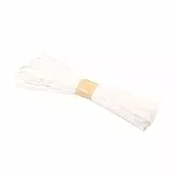 EXCEART 6stücke Teiliges Bunte Raffia Papierkordel Langlebig Reißfest Leicht DIY Bastelschnur Für Geschenkverpackung Schmuckherstellung Und Bastelprojekte Weiß