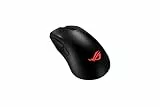 ASUS ROG Gladius III Wireless AimPoint RGB Gaming Maus (optischer ROG AimPoint-Sensor, 36.000 DPI, 650 IPS, ROG Micro Switches, ergonomisch, 2,4-GHz, Bluetooth, USB, schwarz)