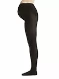 ESPRIT Maternity Damen Tights Otb Umstandsstrumpfhose, Schwarz (Black 001), S-M EU