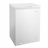 COMFEE RCC102WH2EU(E) Freistehender Gefrierschrank, 99 l, umwandelbar zu Gefrierschrank/Kühlschrank, Inverter, 4 Sterne, Garagengeeignet, Weiß [Energieklasse E]