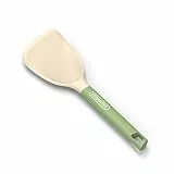 Cosamtec Silikon-Spatel, antihaftbeschichtet, Pfannenwender, Fischsteak, Ei, Pfannkuchen, Flipper mit Nylon-Griff, hitzebeständig, Küchenutensilien-Set (25,4 cm und 33 cm)