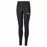 PUMA Unisex Kinder Liga Baselayer Long Tight Jr Hose, Puma Black, 140 EU