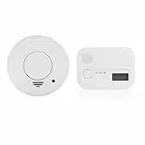 Smartwares Sicherheit Set - Rauchmelder und CO Melder- Austauschbare Batterien - Lebensdauer 10 Jahre - FSE-19204