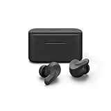 EPOS ADAPT E1 Schwarz Kabellose In-Ear-Kopfhörer – Hybrides ANC, Multi-Point Bluetooth, Microsoft Teams & Für iPhone Zertifiziert, 50H Akku, Kabelloses Laden, Halboffenes, USB C Dongle IPX5 Wasserfest