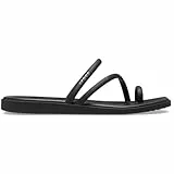 Crocs Herren Miami Toe Loop Sandal Sandalen, Black, 38/39 EU