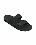 Quiksilver Rivi Leather - Badeschuhe für Männer Schwarz