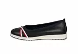 TOM TAILOR Damen 5398601 Ballerinas, Navy, 36 EU