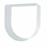 PetSafe Petporte Smart Flap 100 Serie Erweiterungstunnel für Katzenklappen - Einfache Montage - Weiß, 40mm Tiefe