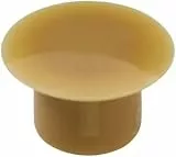 Hettich Abdeckkappen zum Eindrücken, ø 10 mm, Kunststoff beige, 20 Stück, 62416