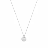 Prinzessin Lillifee Kette mit Anhänger 925 Sterling Silber Mädchen Kinder Halsschmuck, mit Zirkonia synth., 35+3 cm, Silber, Herz, Kommt in Schmuck Geschenk Box, 2033374