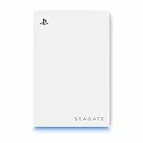 Seagate Game Drive PS4/PS5 2TB, tragbare externe Festplatte, 2.5 Zoll, USB 3.0, weiß, LED blau, inkl. 2 Wochen Playstation+ (STLV2000202)