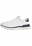 adidas Herren S2G 26 Leather Spikeless Golf Shoe, FTWR White/FTWR White/Collegiate Navy, 45 1/3 EU