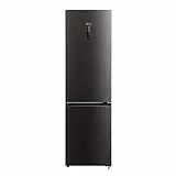 Midea MDRB521MGA28O Kühl-/Gefrierkombination/NoFrost/Inverter Kompressor/Metal Cooling/Niedrigtemperaturzone/180° Verstellbare Gefrierfach-Schublade/201 cm hoch/256 L Kühlteil/122 L Gefrierteil