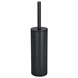 Spirella WC Bürste Klobürste Toilettenbürste „Akira“ mit hygienischem Behälter matt schwarz