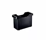 Leitz Hängemappenbox Uni-Box A4, Für bis zu 20 gefüllte A4 Hängemappen, Schwarz, Plus Serie, 19080095