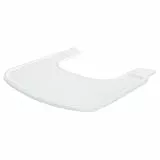 roba Plastikessbrett - Erweiterung & Zubehör für Hochstuhl Sit Up Flex, Liv Up & Born Up - Kompatibel mit Gurtsystem und Hochstuhlauflagen - Schnelle Klickbefestigung - Einfache Reinigung - Weiß