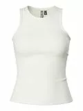 PIECES Damen Pcruka Boxer Tank Top Noos Bc, Cloud Dancer,M