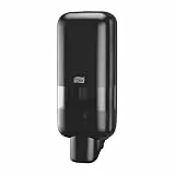 Tork Spender für Seifen und Händedesinfektionsmittel Schwarz S4, geeignet für Flüssigseife, Schaum und Gel, Elevation Design, 564508