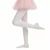 AMIYOYO Strumpfhose Mädchen Kinder Strumpfhosen für Ballett Microfaser 40 DEN Elastische Tanzstrumpfhose für Schulalltag Partykleidung