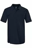 JP 1880 Herren große Größen Übergrößen Menswear L-8XL JP1880 Poloshirt, Basic, Halbarm, Piqué, L bis 10XL dunkel Marine 5XL 702560730-5XL