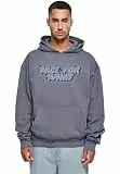 Mister Tee Herren Kapuzenpullover Nice for What Ultra Heavy Oversize Hoodie, Männer Hoodie mit Frontprint, Oversized Fit