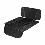 EclipseGuard Kindersitzunterlage Auto, ISOFIX Geeignet Sitzschoner Auto Kindersitz, Mit Rutschfester und wasserdichter Funktion Autositzschoner, Bester Schutz für Ihre Autositze(Grey)