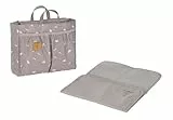 LÄSSIG Casual Multitalent Organizer Blocks Taupe