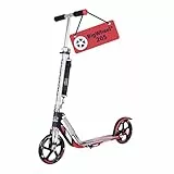 HUDORA BigWheel 205 Scooter - Stabiler Aluminium-Roller - Höhenjustierbarer & zusammenklappbarer Cityroller mit Ständer - Sportlicher Kinder- & Erwachsenenroller für bis zu 100kg