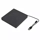 Lazmin112 Externes DVD-Laufwerk, Abnehmbares USB3.0/USB2.0 5 Gbit/s CD-ROM-Laufwerk, Optisches Laufwerksgehäuse für Laptops für 12,7 Mm/9,5 Mm -DVD-RW-Laufwerk