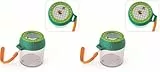 Hape Nature Fun Entdecker Käferglas mit Lupe aus pflanzlichem Kunststoff, ab 4 Jahre (Packung mit 2)