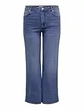 Only Carmakoma Damen Carsnow Hw Wide DNM Jeans PIM MBD Noos, Medium Blue Denim, 46W / 30L EU