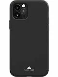 Black Rock - Silikon Hülle Case Passend für Apple iPhone 12/12 Pro I Fitness Handyhülle, Dünne Silikonhülle, rutschfest (Schwarz)