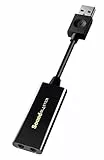 Creative Labs Sound Blaster Play! 3 externer USB-Soundadapter für Windows und Mac Plug and Play (Keine Treiber erforderlich) Upgrade auf 24-Bit 96Khz Wiedergabe