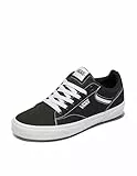 Vans Seldan Herren Sneaker, Canvas Black White, 46 EU