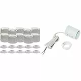 Möhlenhoff 20405-00 Stellantrieb, 230 V, Lichtgrau, 44x52,2x48,4 mm, 10 Stück & Möhlenhoff Stellantrieb Alpha-5 für Fussbodenheizung 230V, Typ VA80 passend auf Heimeier/Kermi/Roth/Herb/Thermoval u.a.