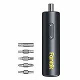 Fanttik NEX S1 Capsule 3,7 V Akkuschrauber, 5Nm Max Akku Schraubendreher, 320 U/min, S2 Magnetbits mit 1/4 Zoll Sechskant, LED-Licht, 5Pcs Doppelseitige Stahl-Bits für Möbel, Haushaltsgeräte