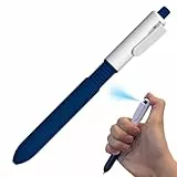 Ssguopte Mini -Wasserpistole, 6, 5 Zoll kreativer Kunststoff Retractable Stifte, Streichspielzeug für Kinder, Erwachsene, Blau
