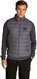 Calvin Klein Herren Weste Down Vest Steppweste, Grau (Ebony), XXL