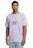 Mister Tee Herren T-Shirt Vive la Liberte Oversize Tee Lilac M