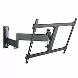 Vogel's Comfort TVM 3645 Schwenkbare TV-Wandhalterung für 40-77 Zoll Fernseher, Max. 35 kg, Schwenkbar bis zu 180°, Full-Motion TV Halterung max. VESA 600x400, Universelle Kompatibilität, Schwarz