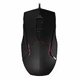 CHERRY MC 3.1, kabelgebunde Gaming-Maus, hochpräziser optischer 5.000 dpi Pixart-Sensor, 6 frei programmierbare Tasten, RGB-beleuchtet, symmetrisches Design, schwarz